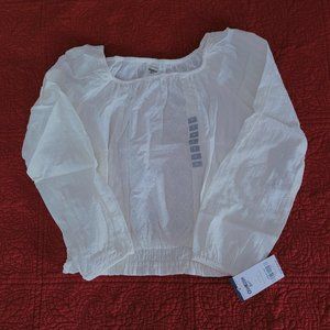 OshKosh B'gosh Vanilla Embroidered Top 7